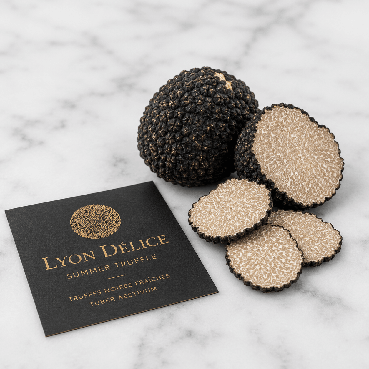 Tuber aestivum summer truffle France hazelnut aroma - Lyon Délice Korea 리옹 델리스